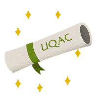 UQAC cdg diplome uqac université du québec à chicoutimi Sticker