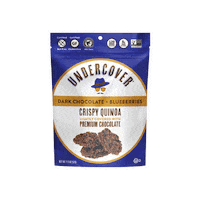 UndercoverSnacks gluten free undercover dairy free quinoa Sticker