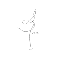 Figure Skating Layback Sticker