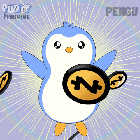 Crypto Penguin GIF by Pudgy Penguins