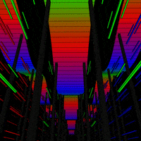 Roller Coaster Art GIF by xponentialdesign