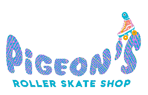 pigeonsrollerskateshopLBC giphyupload pigeon rollerskate rollerskating Sticker