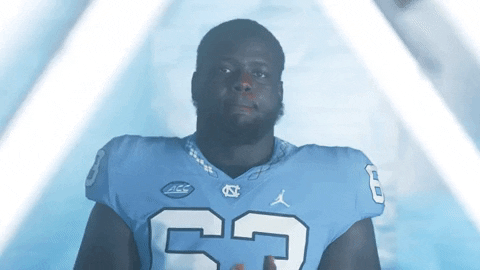 North Carolina Football GIF by UNC Tar Heels