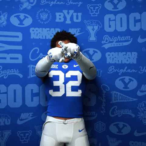 College Football Go Cougs GIF by BYU Cougars