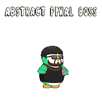 Clubbing Final Boss Sticker by Abster