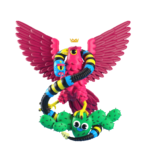 Flying Cinco De Mayo Sticker by Grand Chamaco