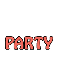 Good Times Party Sticker by Ange Devery