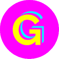 studiogaffa pink cmyk stavanger gaffa Sticker