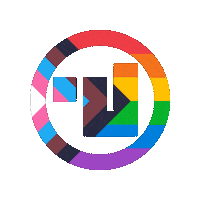 Party Rainbow Sticker by Why Not