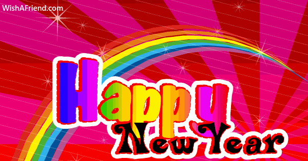 New Year Greetings GIF by wishafriend