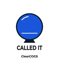Crystal Ball Data Sticker by ClearCOGS