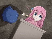 Trash Can Girl GIF
