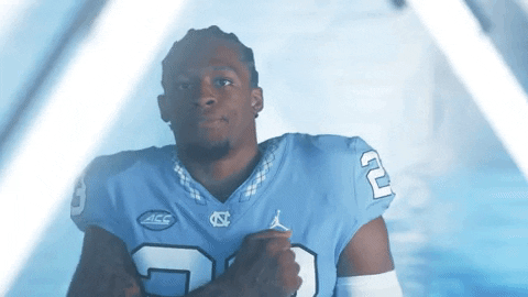 North Carolina Football GIF by UNC Tar Heels