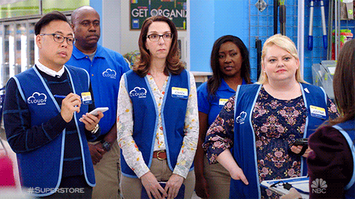 cloud 9 superstore GIF by NBC
