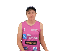 Beach Tour Volleyball Sticker by Die Techniker