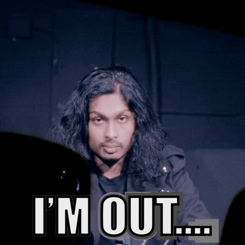 Leaving Peace Out GIF by Ashwin Gane