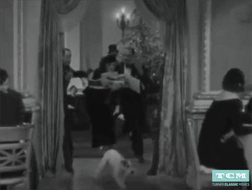 myrna loy falling GIF by Turner Classic Movies