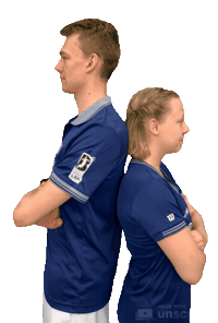 Couple Badminton Sticker by 1. BC Saarbrücken Bischmisheim