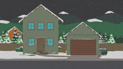 snow house GIF by South Park 