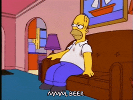Tired Season 4 GIF by The Simpsons