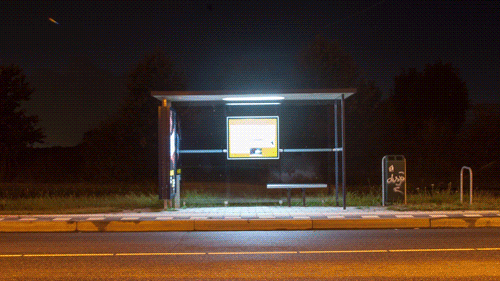 Bus Stop Loop GIF by Scenes