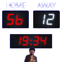 12 Away Sticker