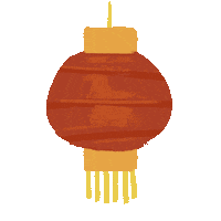Chinese New Year Lantern Sticker by zandraart