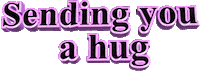 Hugs Reaction Sticker by GIPHY Text