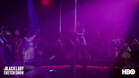 Hbo Dancing GIF by A Black Lady Sketch Show