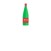 Ferrarelle food drink water pizza Sticker