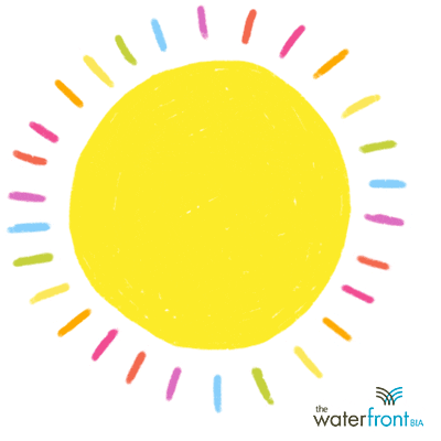 Happy Toronto Waterfront Sticker by Waterfront BIA