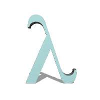 bakaliko logo 3d bakaliko bakalikoat Sticker