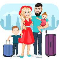 Sv3tlana7 love travel holiday family Sticker