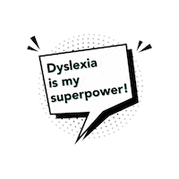 DyslexiaReadingCenter superpower drc dyslexia dyslexia reading center Sticker