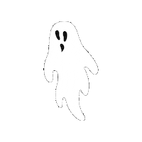 Halloween Ghost Sticker by Lively Ghosts