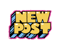 Pink Post Sticker by musketon