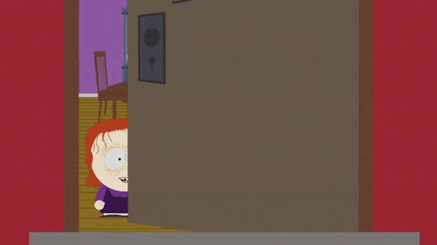 door greeting GIF by South Park 