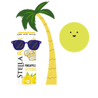 Pineapple Stellabrate Sticker by Stella Rosa Wines