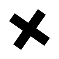 Dogeatcog_agency spin spinning x cross Sticker