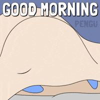 Sleepy Good Morning GIF by Pudgy Penguins