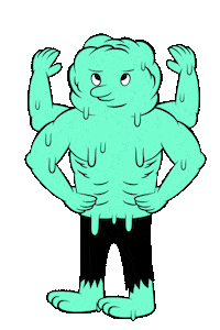 big head man Sticker by CUPCO