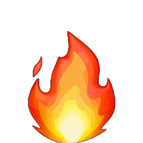 Fire Flame Sticker