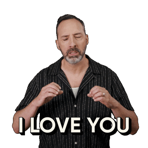 I Love You Reaction Pack Sticker by Tony Hale