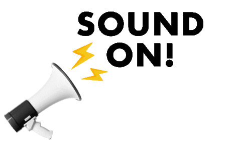 Sound On Sticker by Podstars