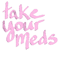 elizabethpiperboard mental health self care pills reminder Sticker