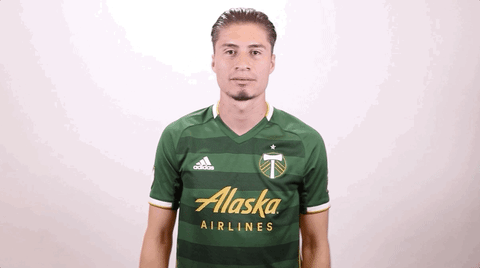 waving portland timbers GIF by Timbers