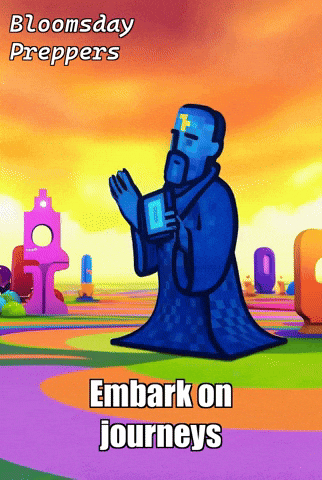 Landscape Journey GIF by Bloomsday Preppers