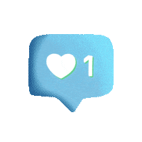 sky blue love Sticker by VisualTimmy