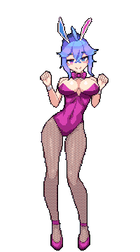 cottontailVA dance bouncing bunnygirl cottontailva Sticker