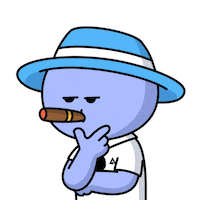Think Question Mark Sticker by Kudai